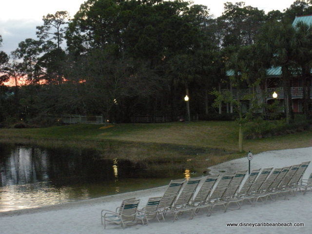 Beach at sunset